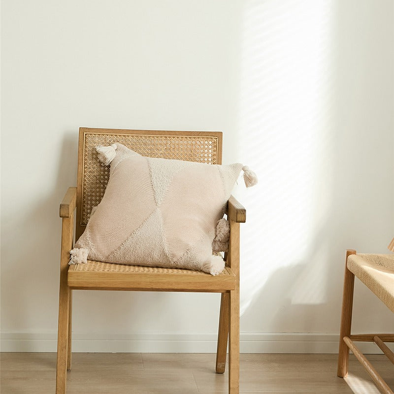 Hand Tufted Knitted Living Room Sofa Decorative Cushion - Harmony Gallery