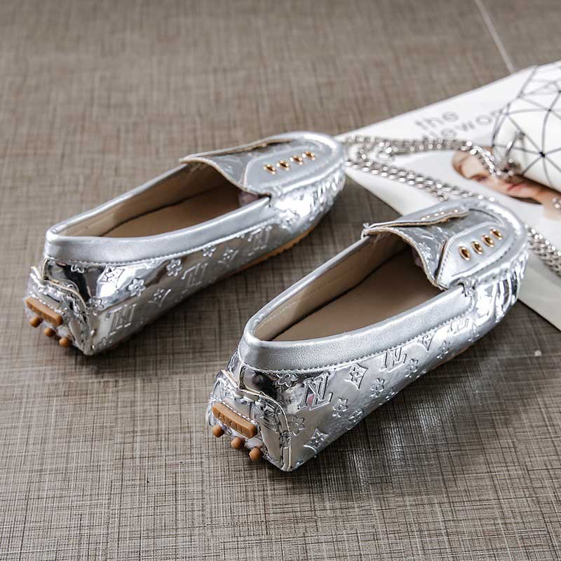 Patent Leather Soft Comfy All-Match Flat Women's Loafer - Harmony Gallery
