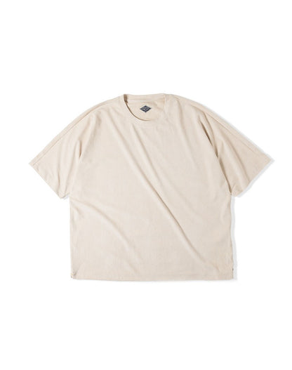 Tooling Retro Faux Suede Loose Soft Waxy Breathable Men's T-Shirt - Harmony Gallery