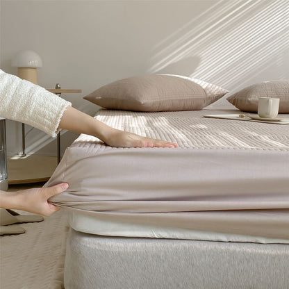 Simple Cotton Simmons Non-Slip Protection Bed Sheet - Harmony Gallery