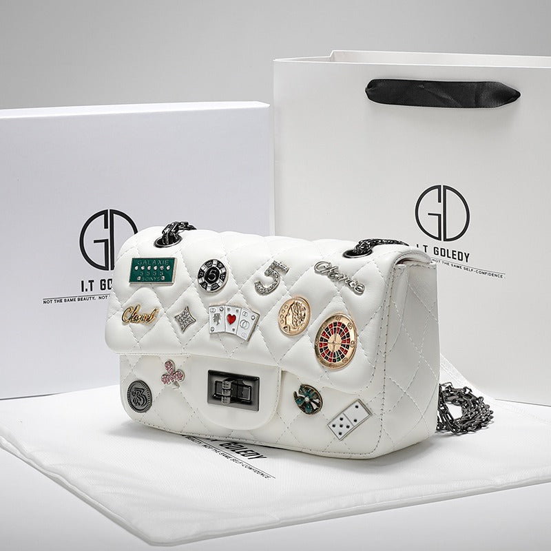 Emma Trendy All-Match Graffiti Women's Handbag - Harmony Gallery