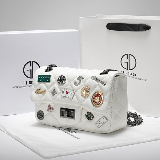 Emma Trendy All-Match Graffiti Women's Handbag - Harmony Gallery