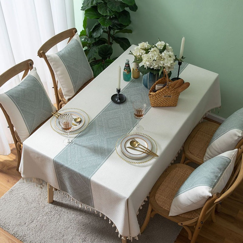 Simple Modern Rectangular Nordic Coffee Tablecloths - Harmony Gallery