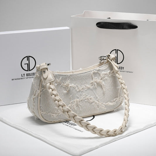 Camelia Stylish Pearl Underarm Messenger Women's Bag - Harmony Gallery