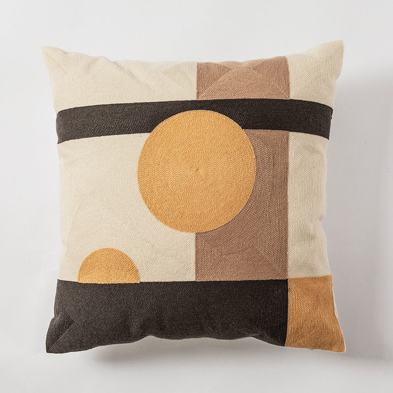 Embroidery Nordic Cotton Living Room Sofa Pillowcase - Harmony Gallery