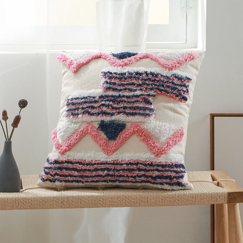 Moroccan Ethnic Handmade Bohemian Sofa Cushion - Harmony Gallery