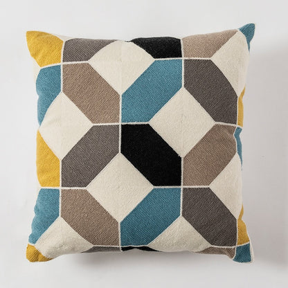 Embroidery Nordic Cotton Living Room Sofa Pillowcase - Harmony Gallery