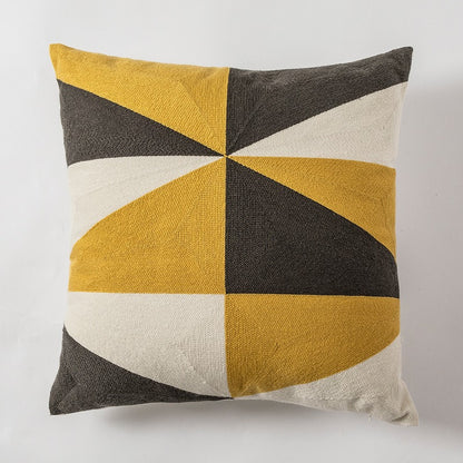 Embroidery Nordic Cotton Living Room Sofa Pillowcase - Harmony Gallery