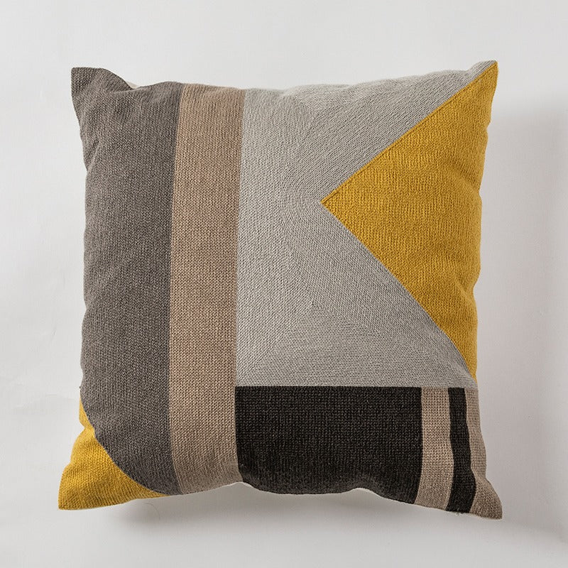 Embroidery Nordic Cotton Living Room Sofa Pillowcase - Harmony Gallery