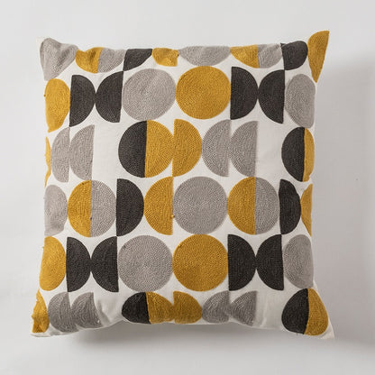 Embroidery Nordic Cotton Living Room Sofa Pillowcase - Harmony Gallery