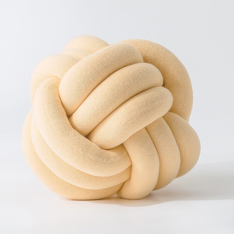 Circular Creative Decoration Round Knot Ball Cushion - Harmony Gallery