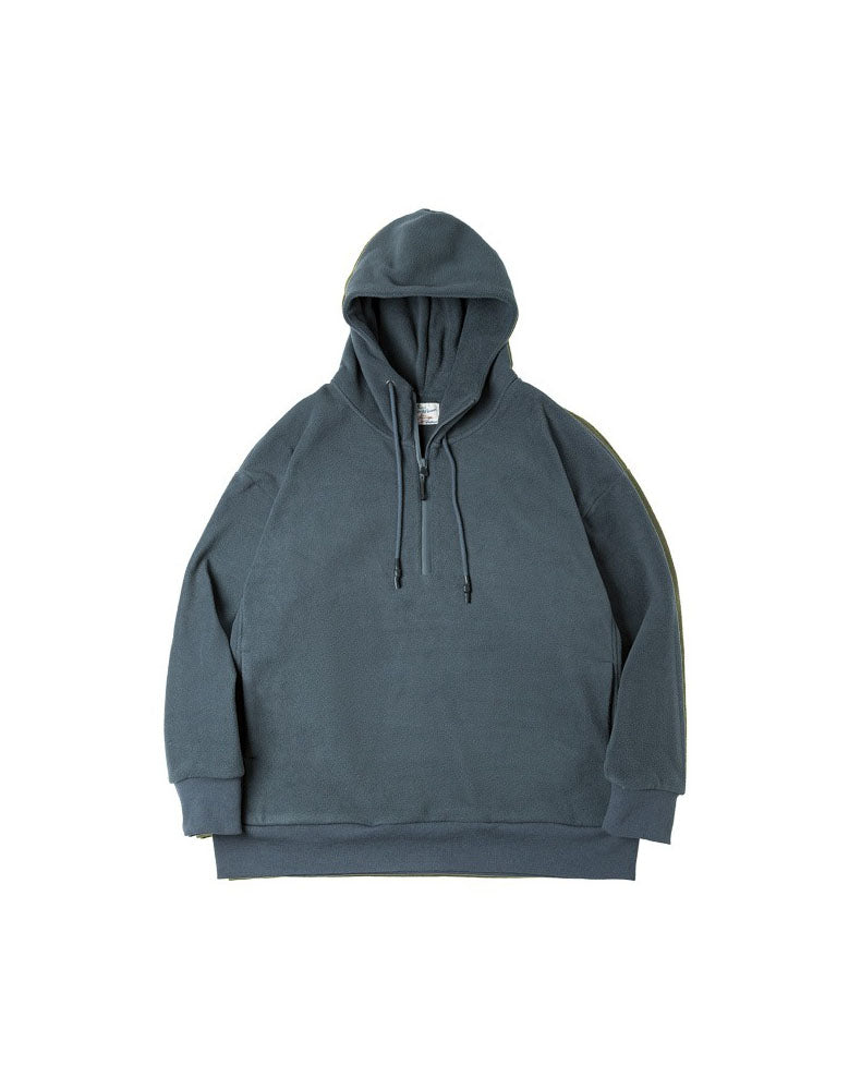 Tooling American Retro Polar Fleece Hooded Men's Sweater - Harmony Gallery