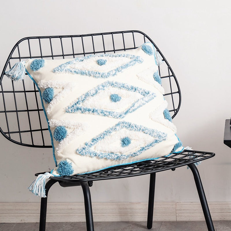 Indian Handmade Ethnic Cotton Living Room Sofa Cushion - Harmony Gallery