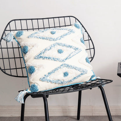 Indian Handmade Ethnic Cotton Living Room Sofa Cushion - Harmony Gallery