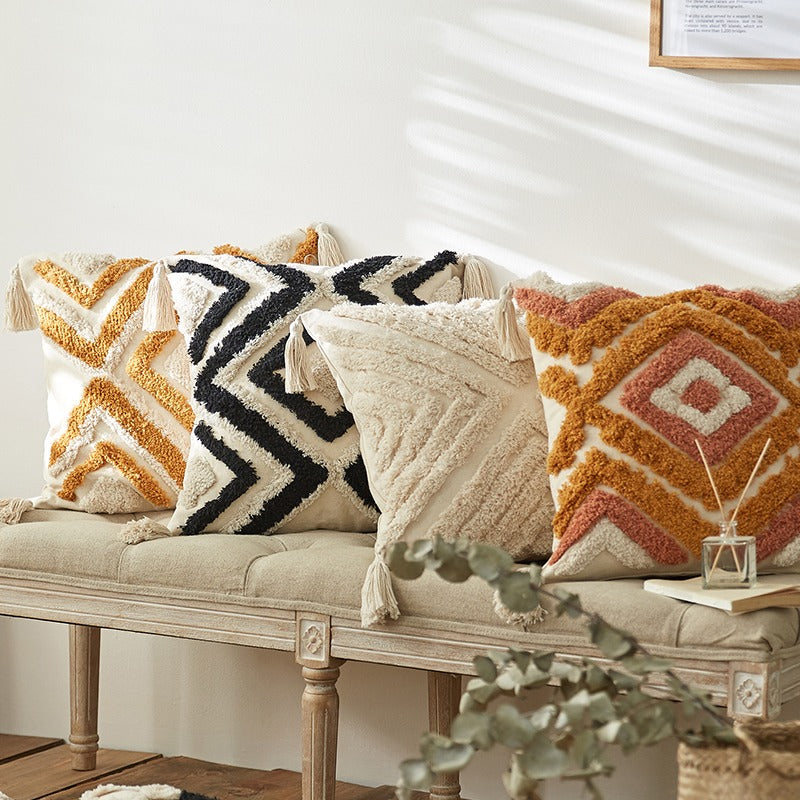 Moroccan Ethnic Style Handmade Sofa Living Room Cushion - Harmony Gallery