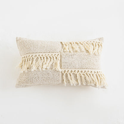 Ethnic Bohemian Handmade Tassel Living Room Sofa Cushion - Harmony Gallery