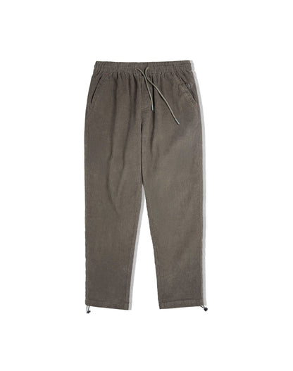 American Corduroy Elastic Waist Velvet Loose Men's Trousers - Harmony Gallery