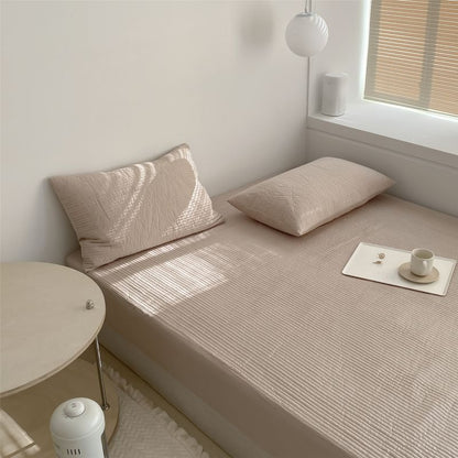 Simple Cotton Simmons Non-Slip Protection Bed Sheet - Harmony Gallery