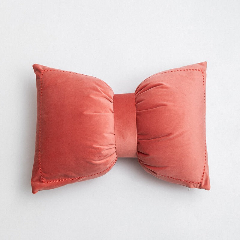 Creative Bow Lumbar Sofa Bedroom Cushion - Harmony Gallery