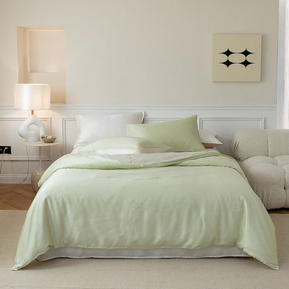 Light Luxury Lenzing Tencel Four-Piece Summer Silk Bed Set - Harmony Gallery