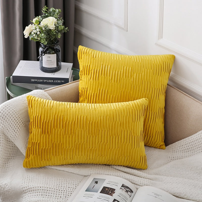 Handmade Nordic Velvet Living Room Sofa Cushion - Harmony Gallery