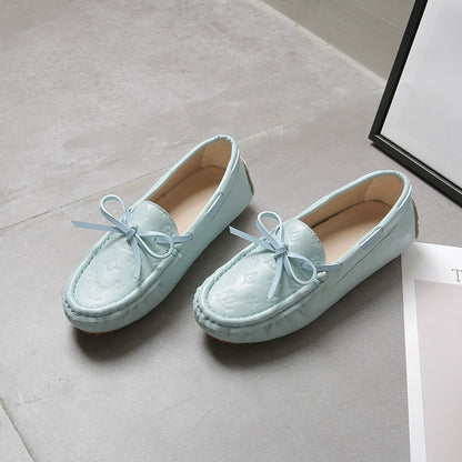 Soft Leather Fashion All-Match Comfy Flat Women's Loafer - Harmony Gallery