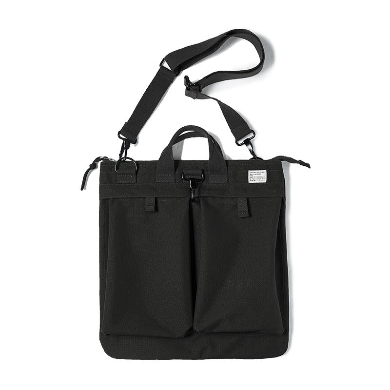 Tooling Retro Aviator Helmet Canvas Messenger Men's Handbag - Harmony Gallery