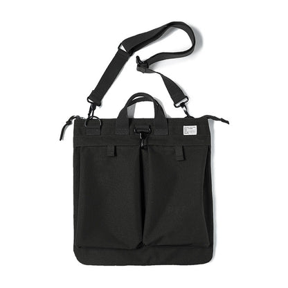 Tooling Retro Aviator Helmet Canvas Messenger Men's Handbag - Harmony Gallery