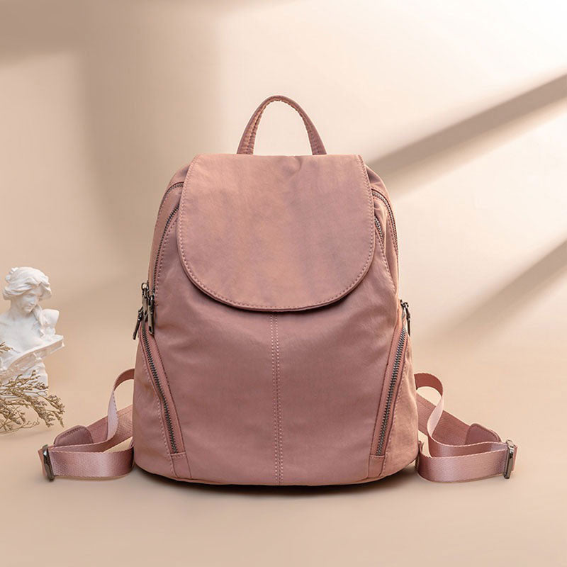 Trendy Large-Capacity Canvas Waterproof Women's Backpack - Harmony Gallery