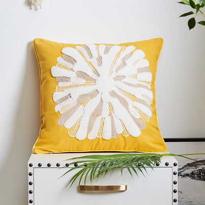 American Embroidery Cotton Living Room Sofa Cushion - Harmony Gallery
