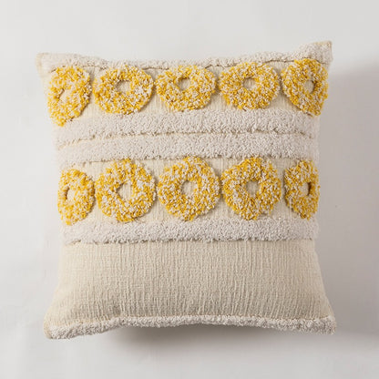 Plush Bohemian Tufted Living Room Sofa Cushion - Harmony Gallery