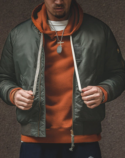 American Air Force MA1 Bomber Baseball Men's Jacket - Harmony Gallery
