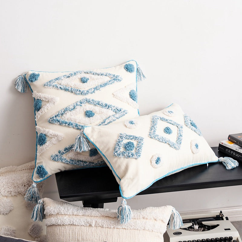 Indian Handmade Ethnic Cotton Living Room Sofa Cushion - Harmony Gallery
