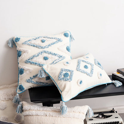 Indian Handmade Ethnic Cotton Living Room Sofa Cushion - Harmony Gallery