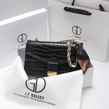 Manhattan Crocodile Pattern Stylish Women's Handbag - Harmony Gallery