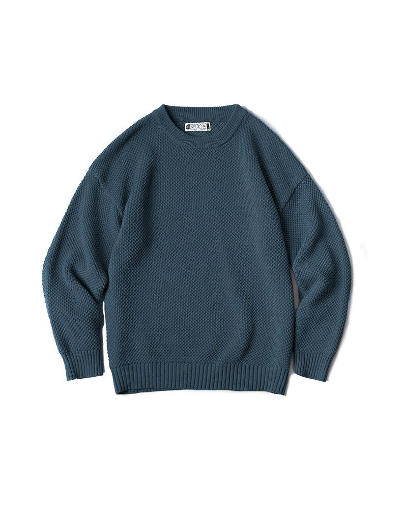 Tooling Retro Pineapple Pattern Drop-Shoulder Men's Sweater - Harmony Gallery