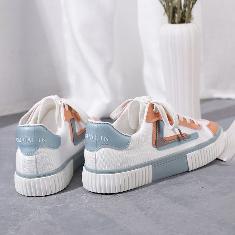 Little White Original Niche Casual Canvas Women's Shoes - Harmony Gallery