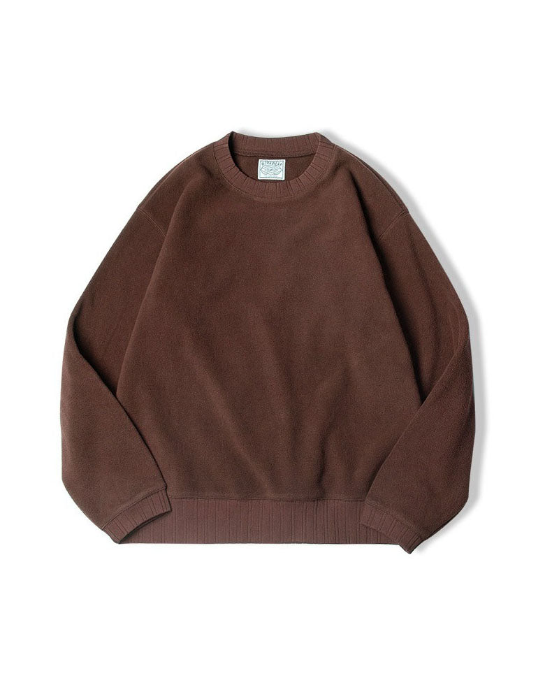 Tooling American Retro Round Neck Warm Fleece Men's Sweater - Harmony Gallery