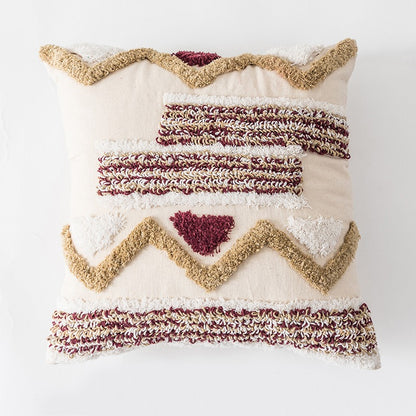 Simple Plush Moroccan Tufted Living Room Sofa Cushion - Harmony Gallery