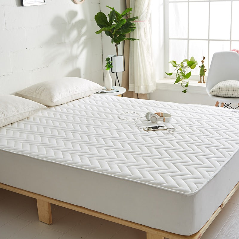 Cotton One-Piece Dustproof Simmons Non-Slip Bed Sheet - Harmony Gallery