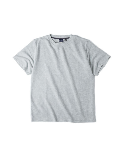 Tooling American Retro Waffle Knitted Men's T-Shirt - Harmony Gallery