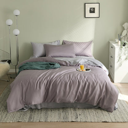 Light Luxury Tencel Four-Piece Summer Sleeping Bed Set - Harmony Gallery
