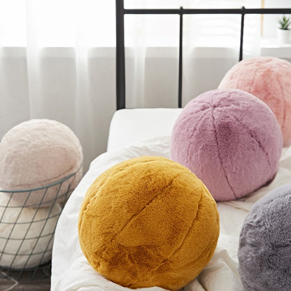 Round Decorative Ball Living Room Sofa Cushion - Harmony Gallery
