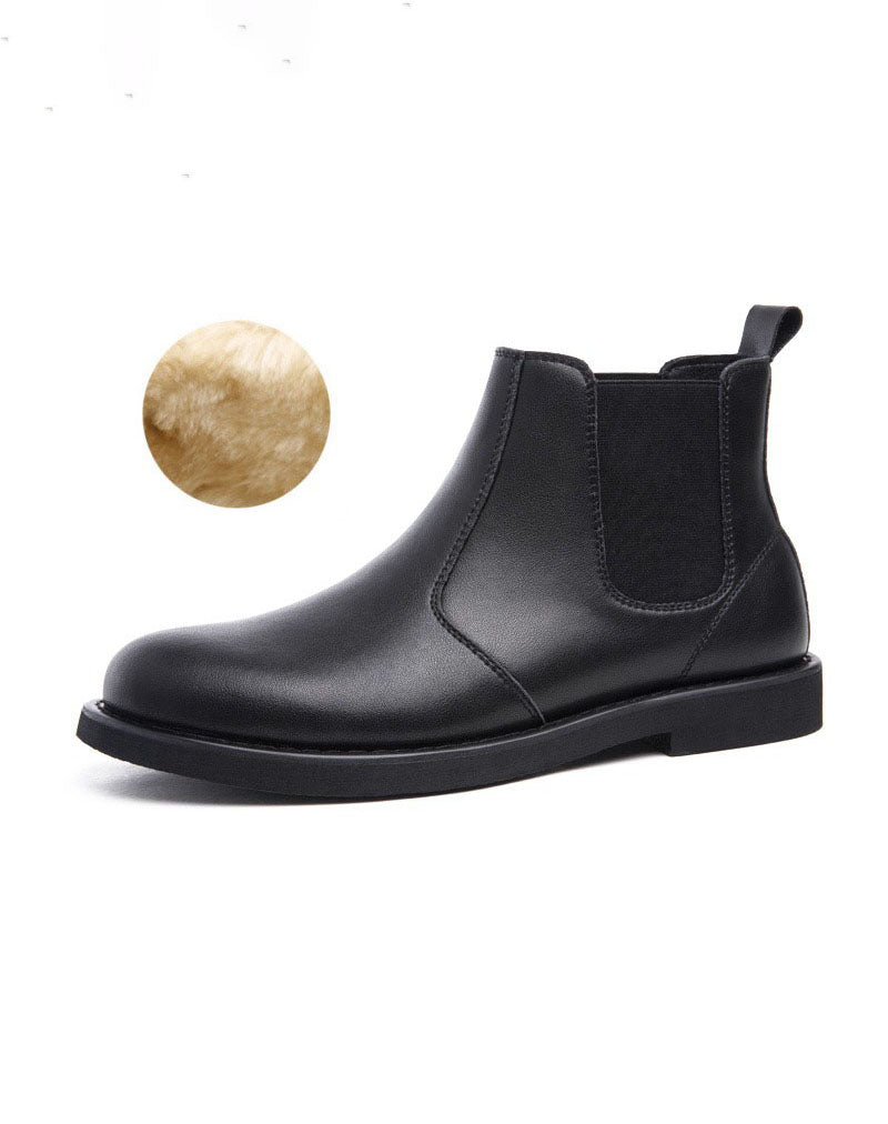 Chelsea Martin British Leather Black Leather Men's Boot - Harmony Gallery