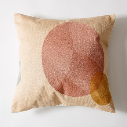 Nordic Cotton Embroidery Simple Living Room Sofa Cushion - Harmony Gallery