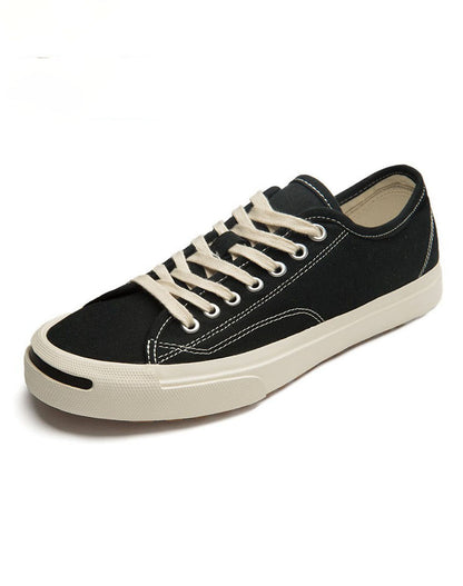 Casual Open Smile Trendy Retro Unisex Canvas Shoes - Harmony Gallery