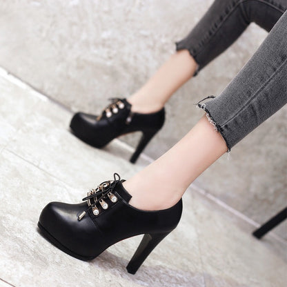 Catwalk High Heel Waterproof Platform Women's Shoes - Harmony Gallery