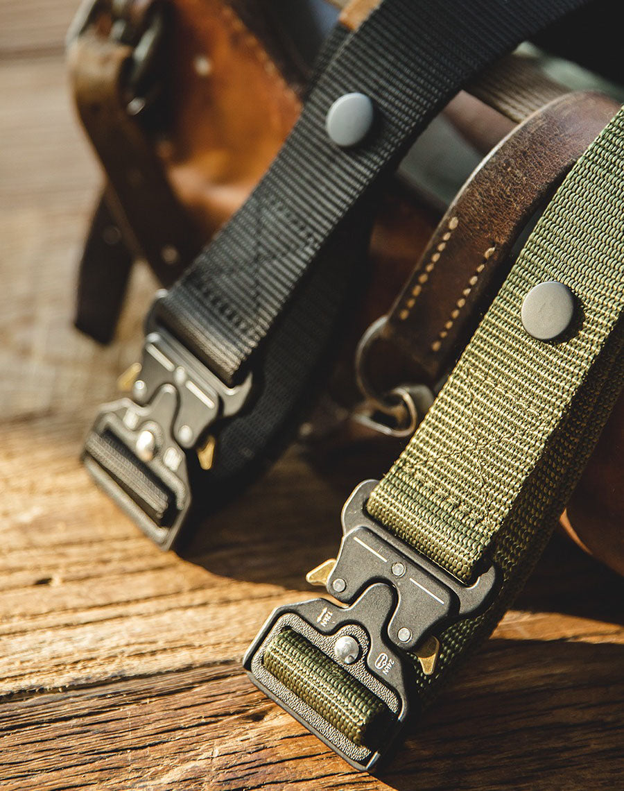 Tooling Cobra Automatic Functional Canvas Special Men's Belts - Harmony Gallery