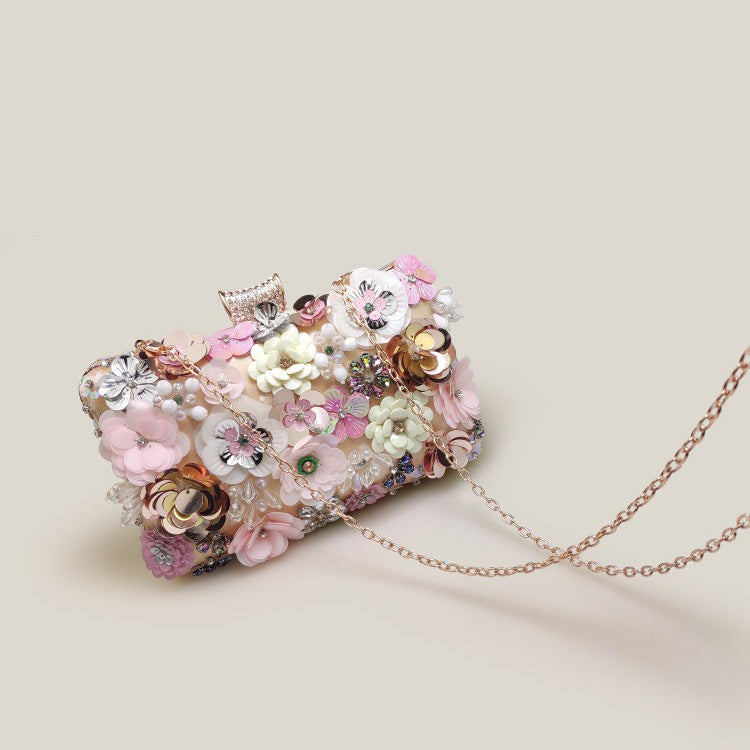 Flower Fairy Party French Crowd Sequin Women's Bag - Harmony Gallery