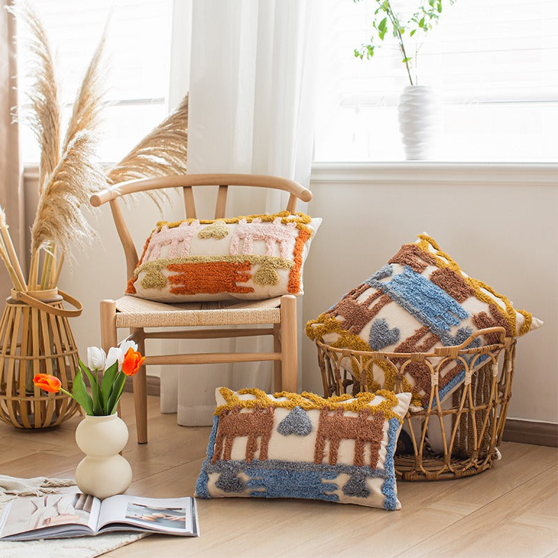 Bohemian Handmade Living Room Sofa Cushion - Harmony Gallery